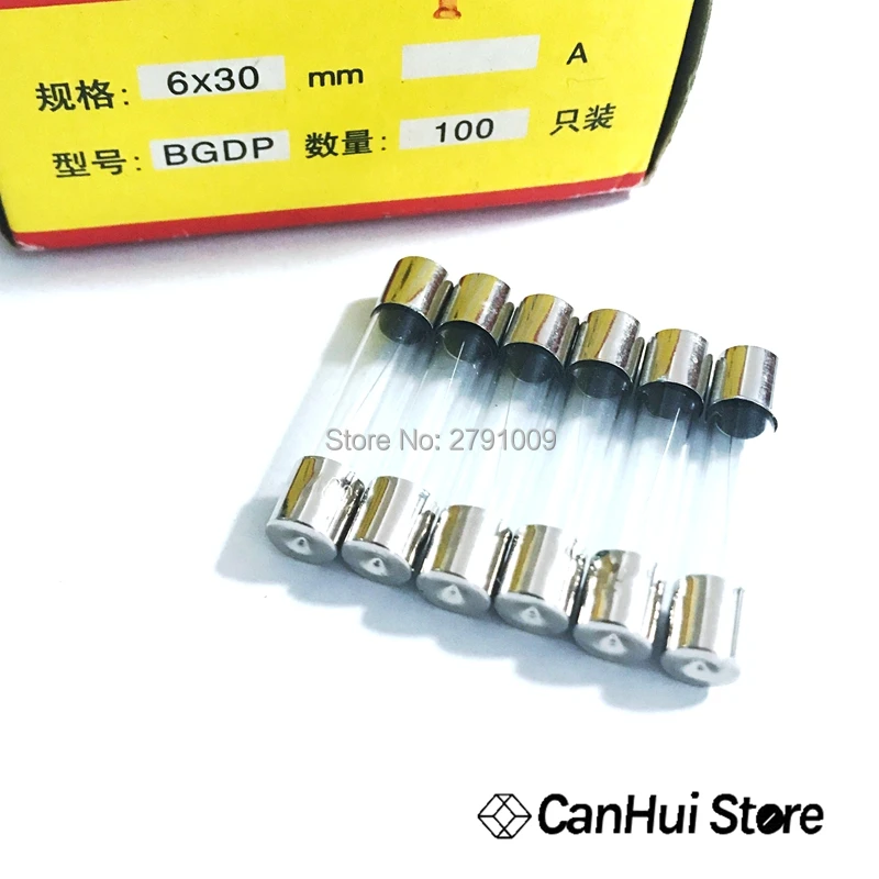 6*30 мм специальные внутренние подкладки для Стекло предохранитель 6x30 мм 250V 0.5A 1A 2A 3A 4A 5A 6A 8A 10A 12A 15A 20A 25A 30A быстрого термического закрепления увеличение 6х30 Высокое качество предохранитель