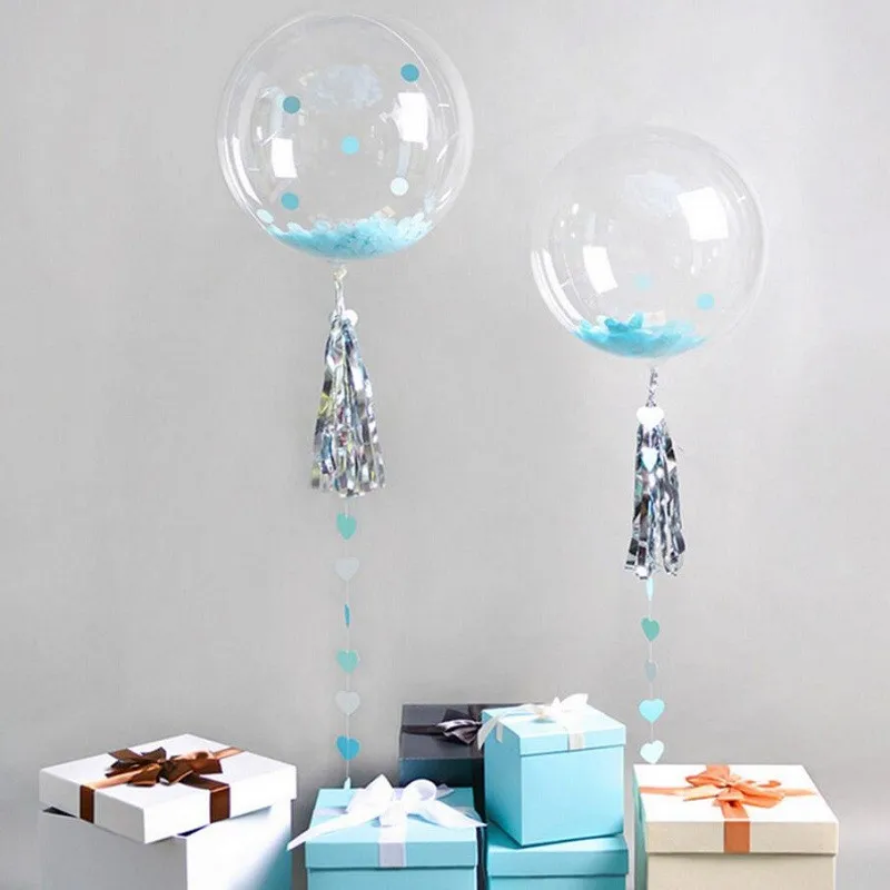 Globos BOBO confeti transparente helio globo boda cumpleaños fiesta decoraciones niños adultos globos cumpleanos infantiles Globos BOBO confeti transparente helio globo boda cumpleaños fiesta decoraciones niños adultos globos cumpleanos infantiles