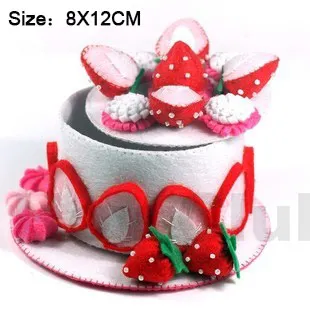 Креативный войлочный торт для подарка на день рождения ручной работы швейная ткань торт стиль коробка для домашнего украшения Войлок diy пакет - Цвет: Style 9