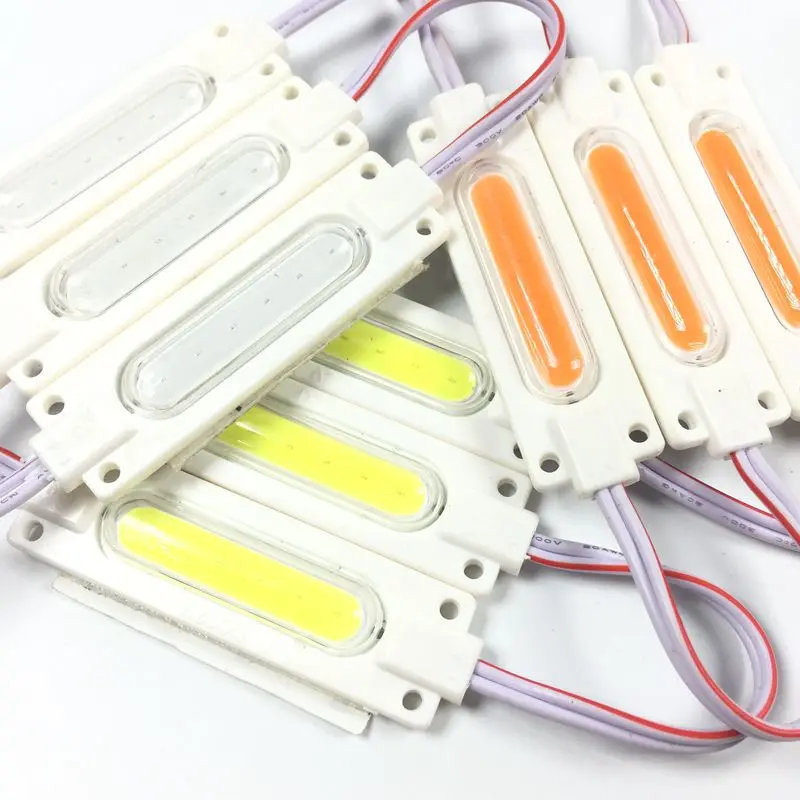 20 шт DC12V COB светодиодный ные модули 7020 рекламные светящиеся символы для фоновой