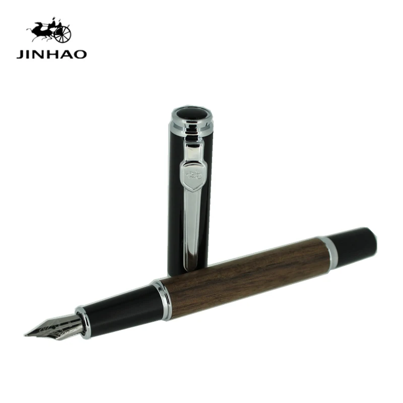 Роскошные подарочные ручки Jinhao 8802, высокое качество, 0,5 мм, авторучка, подарочный чехол, металлические ручки для письма