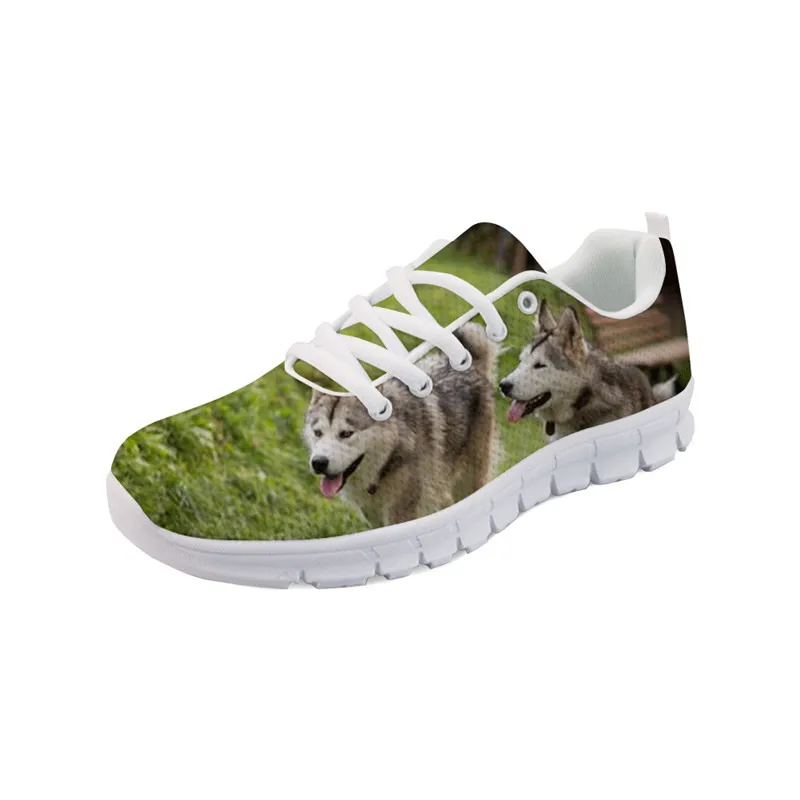 

Noisydesigns Cute Printed Dachshund Dog Sneakers Casual Women's Flat Walking Shoes Breathable Ladies Spring Summer Mesh Shoes