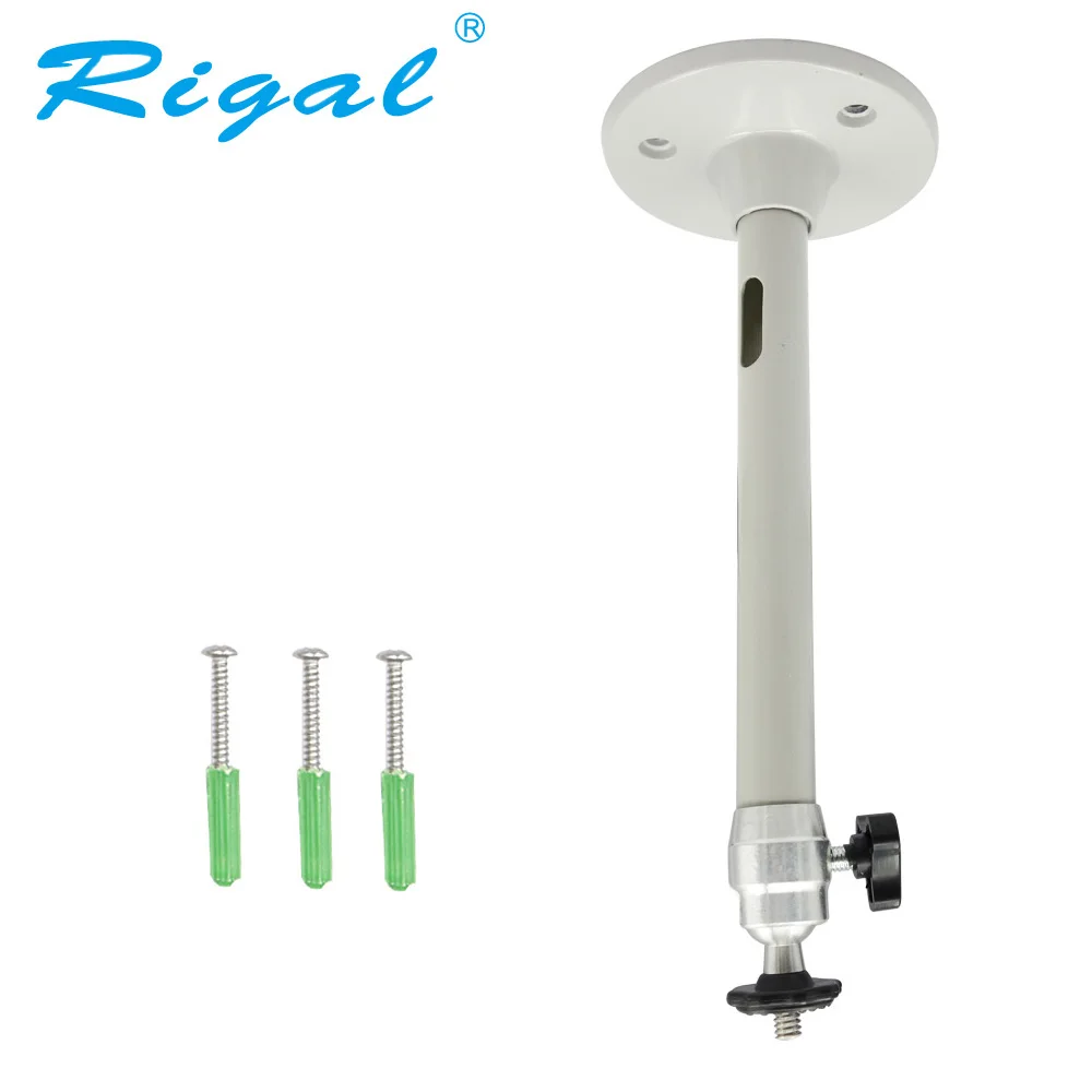 

Rigal Kit Mini Projector Bracket Ceiling Hanger Lift Mount 21cm 360 Degree Swivel Screw 6mm Support DLP LCD Security Camera