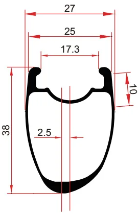 Sale 400g Asymmetric 700c 38mm x 25mm U Shaped Carbon Tubeless Clincher Cyclocross CX Bike Rim Bicycle Rims Road Disc Wheel 24H 28H 0 Sale 400g Asymmetric 700c 38mm x 25mm U Shaped Carbon Tubeless Clincher Cyclocross CX Bike Rim Bicycle Rims Road Disc Wheel 24H 28H 0