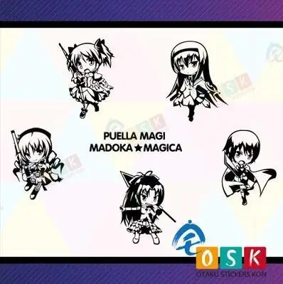 Виниловая наклейка Puella Magi Madoka Magica Kaname декоративная для автомобиля | Дом и сад