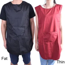 1 шт. салон парикмахерские волосы резка фартук накидка для парикмахер стилист практичная Парикмахерская Ткань 2 цвета