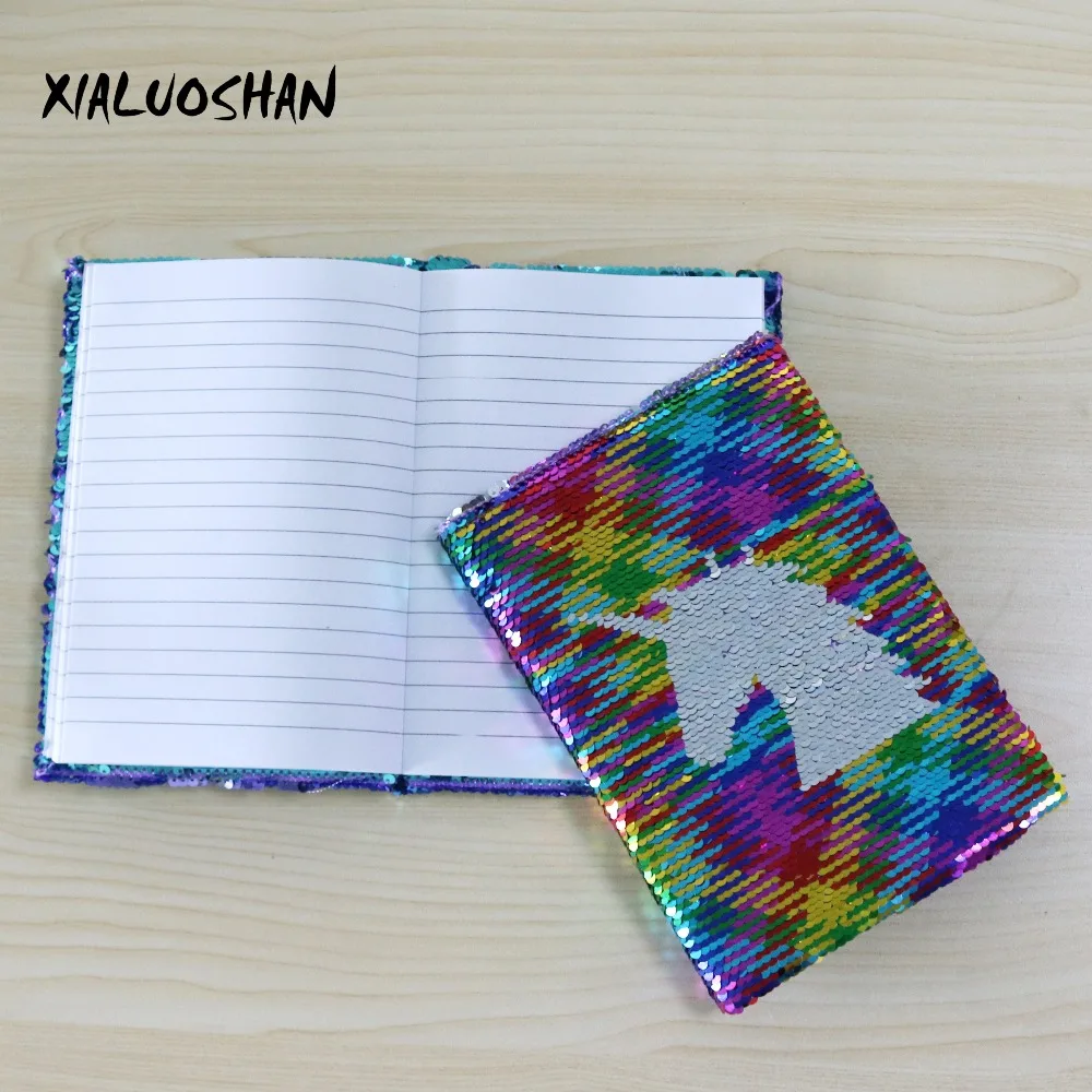 Double-sided Sequins Notebook Unicorn & Butterfly Cover Hardcover Notebook Daily Note Creative Stationery Student Supplies Double-sided Sequins Notebook Unicorn & Butterfly Cover Hardcover Notebook Daily Note Creative Stationery Student Supplies