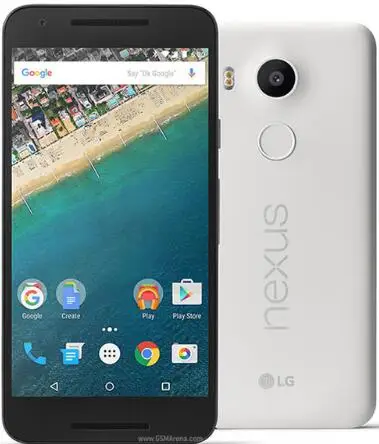 LG Nexus 5X H791 разблокирована 5,2 дюймов LTE 4G гекса Core 2 Гб Оперативная память 16/32 ГБ флэш-памяти, Встроенная память 13,0 МП Камера 1080P Android 6,0 смартфон - Цвет: Белый