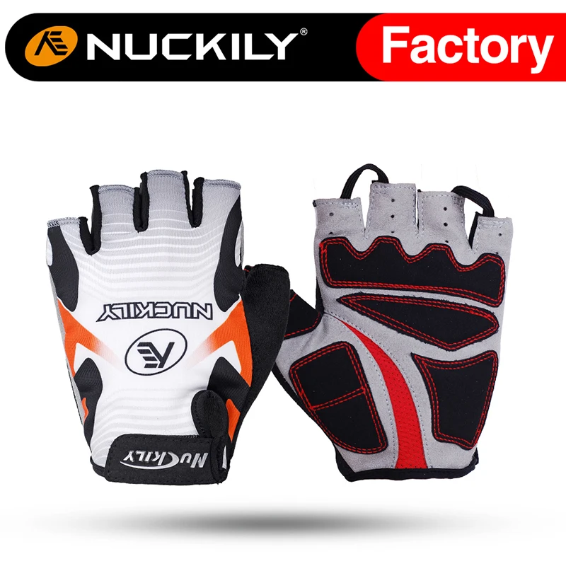 

Nuckily cycling Gloves soft short finger gloves for adults N3555