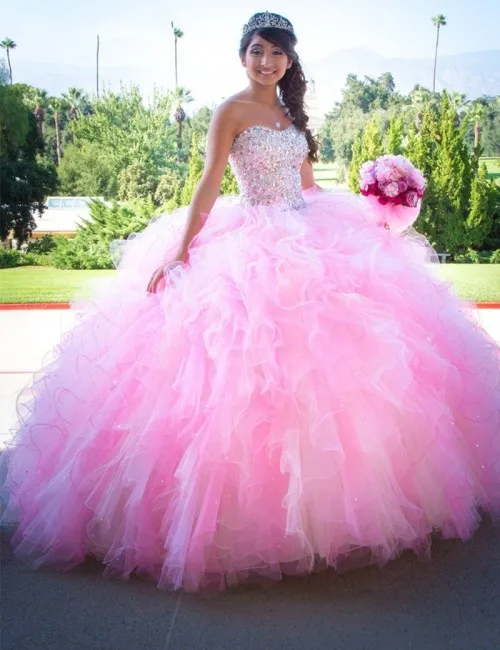 big puffy dresses for quinceaneras