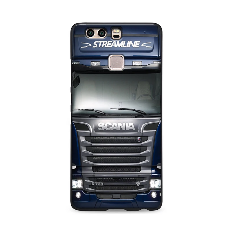 Чехол для телефона SCANIA Truck для huawei p8 p9 p10 lite p20 pro mate 10 lite мягкий силиконовый черный чехол высокого качества с УФ-принтом - Color: 4900