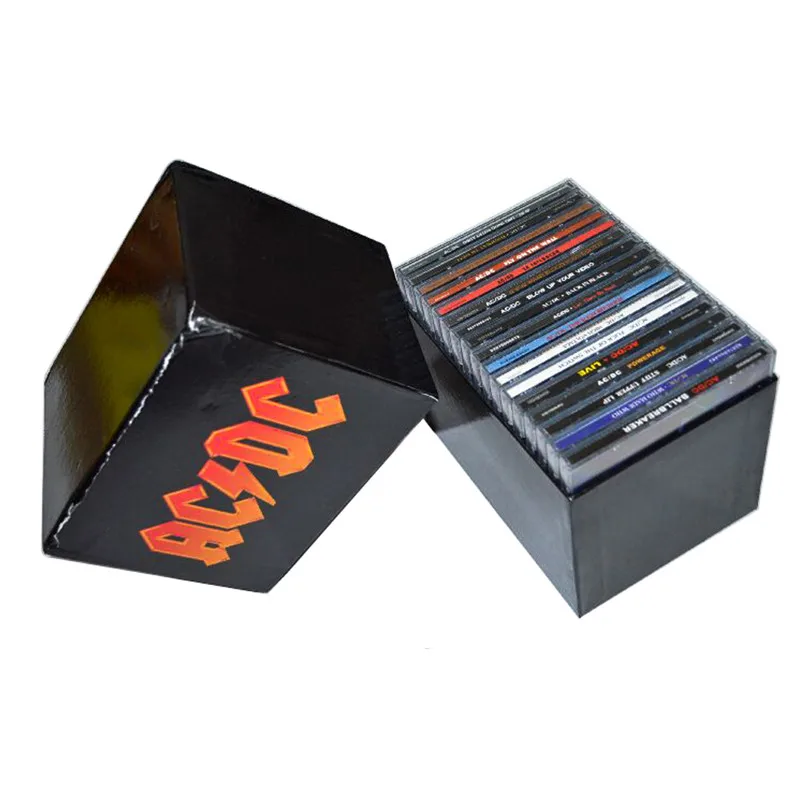 

New, European and American Rock METALLICA Australian Heavy Metal Band AC DC Full Series 17CD Free Shipping