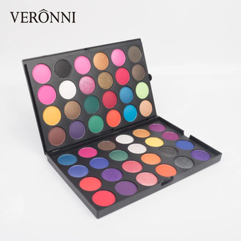 

2019 New Glitter powder Eyeshadow Palette VERONNI Matte EyeShadow Single Make Up Palette Matte Color Eye shadow Pigments
