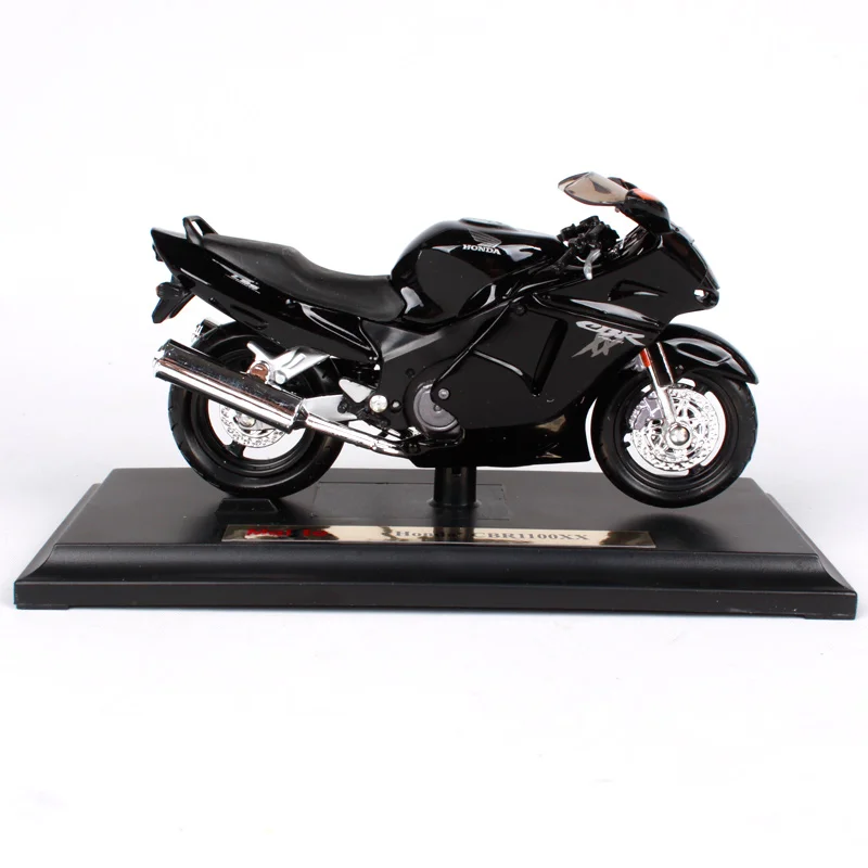 Maisto 1:18 Honda CBR1100XX черный мотоцикл литье под давлением рабочая подставка модель