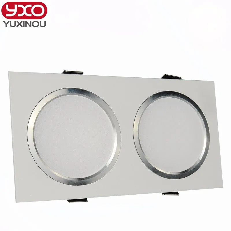 silver down light 2 head-1