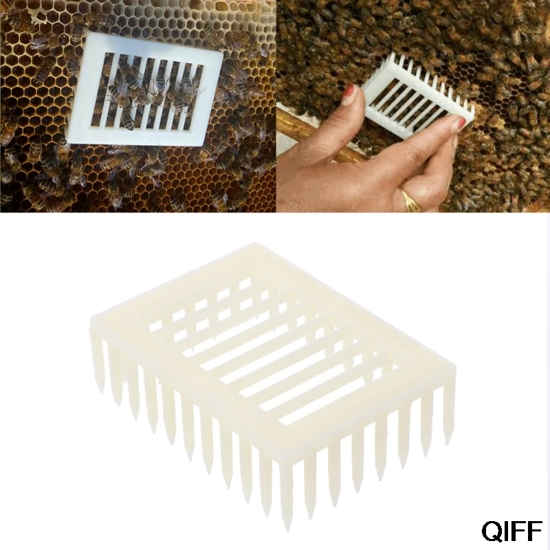 

Wholesale Plastic Queen Marker Cage Clip Bee Catcher Beekeeper Beekeeping Tools Equipment May06