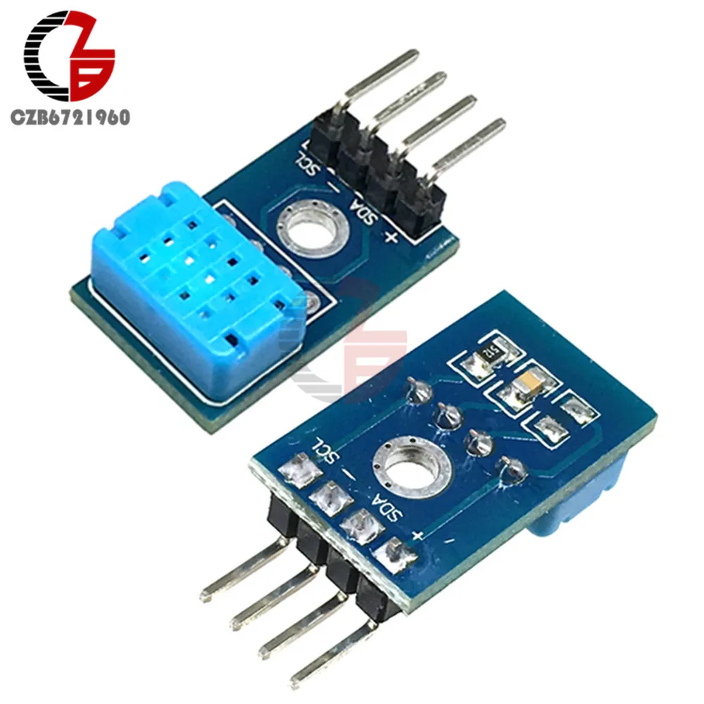 

DHT12 Digital Temperature Humidity Sensor Module DC 3V Thermometer Hygrometer Temperature Control Module I2C Replace DHT11