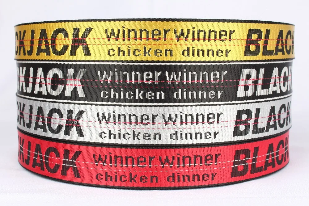 Blackjack 35 мм в ширину 5 ярдов в длину много модный промышленный ремень нейлоновая тесьма(без пряжки) желтый, черный, серебряный, красный для фристайла
