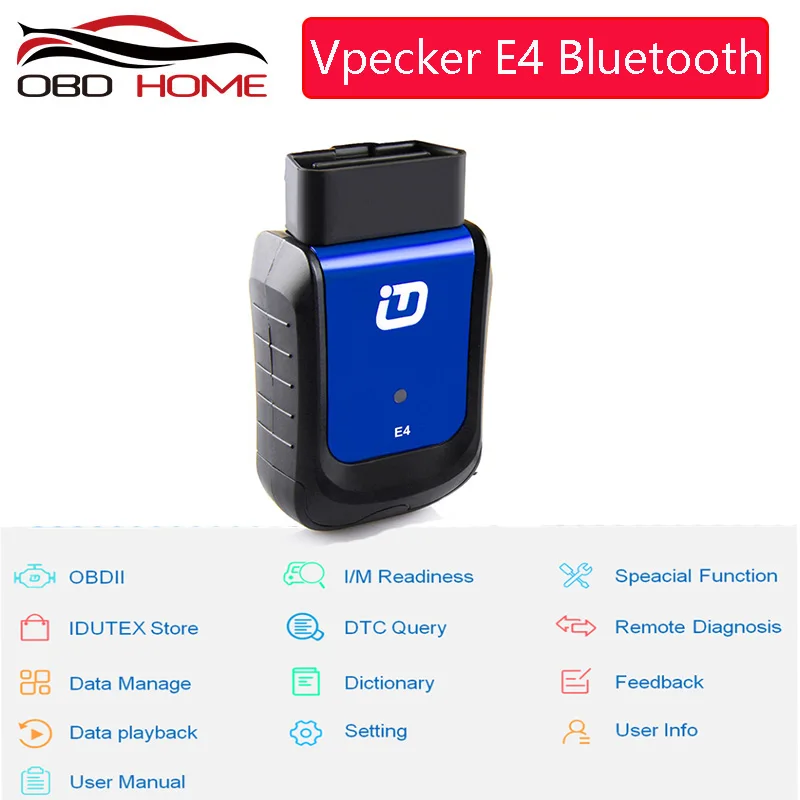 Сканер диагностический xтюнер E3 Vpecker E1 с Wi Fi Bluetooth|Инструменты сканирования