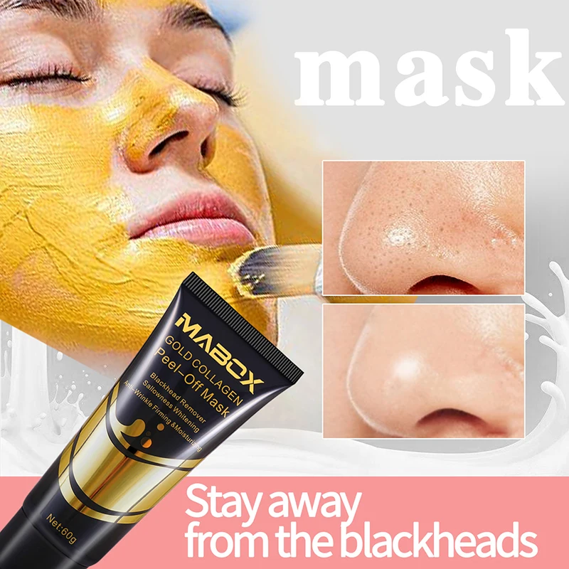 

Face Care Remove Blackhead Mask Shrink Pore Improve Rough Skin Acne Blackhead Remover Mask Facial Moisturizing Cream