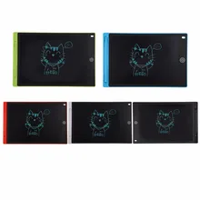 Портативный ЖК-планшет для письма для видов электронный блокнот мини-чертеж почерк графический планшет со стилусом