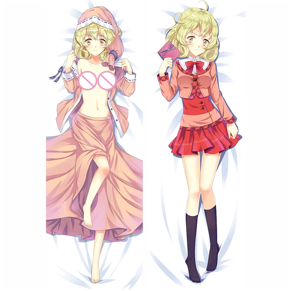 2017 Jan update Anime Sasami san @ Ganbaranai Tsukuyomi & Tama Yagami Подушка Dakimakura чехол для обнимающего тела