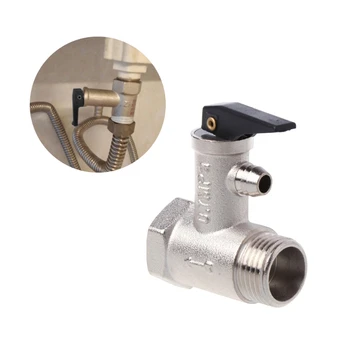 

High Quality Brass G1/2" DN15 0.7mpa Pressure Safety Relief Valve For Electric Water Heater Sep26