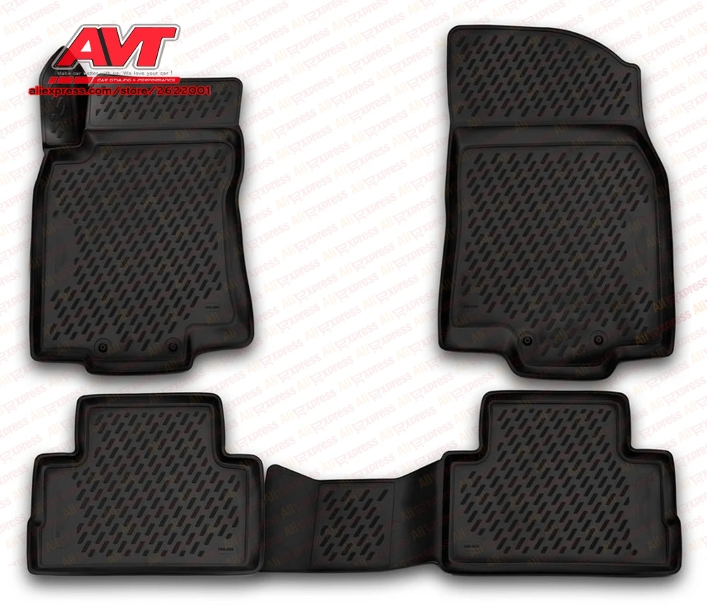 Buy Floor mats for Nissan Qashqai J11F 2015 4 pcs