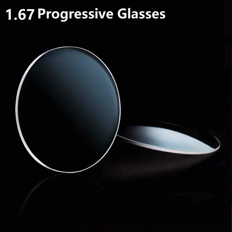 

1.67 custom progressive glasses men aspherical brand Progressive lenses bifocal Prescription Customized Optical lenses for eyes