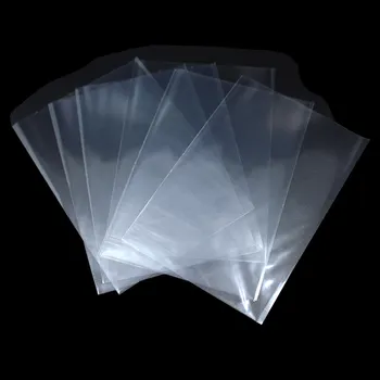 

8*11.5cm Plastic Clear Flat Top Open Lollypop Bag Flat Poly Bags Retail Packaging Pouch For Event Baking Bakery Bread Cakes Pack