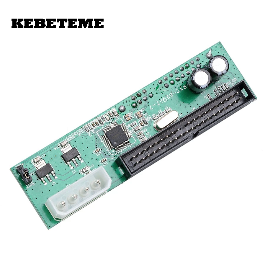 

KEBETEME 22Pin Sata 2.5" 3.5 inch to IDE 3.5" IDE Hard Disk Driver Adapter Converter Adaptor ATA 100 133 HDD DVCD 4P Molex Power