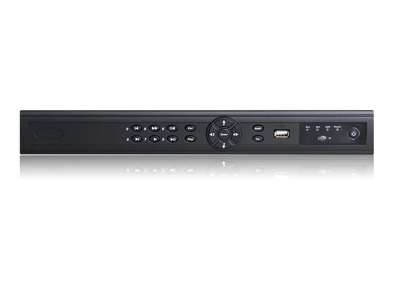 Lihmsek High-End 16 каналов NVR с 8 POE портами Ethernet цифровой видеорегистратор ONVIF Поддержка 1ch распознавание лица или 2chs анализ периметра