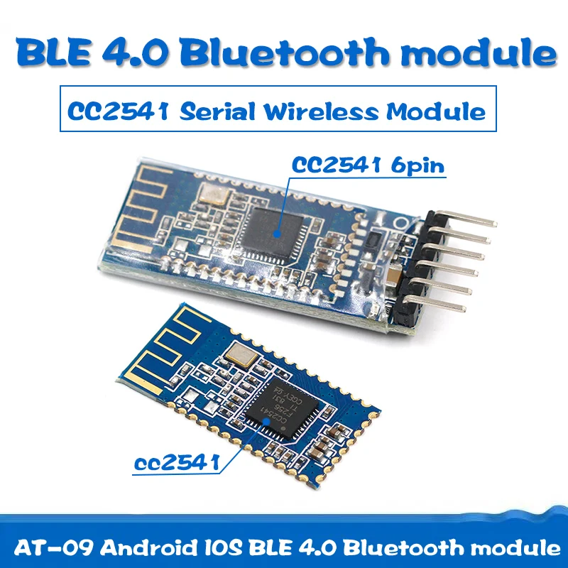 AT-09 Android IOS BLE 4,0 модуль Bluetooth для arduino CC2540 CC2541 Серийный беспроводной модуль совместимый HM-10