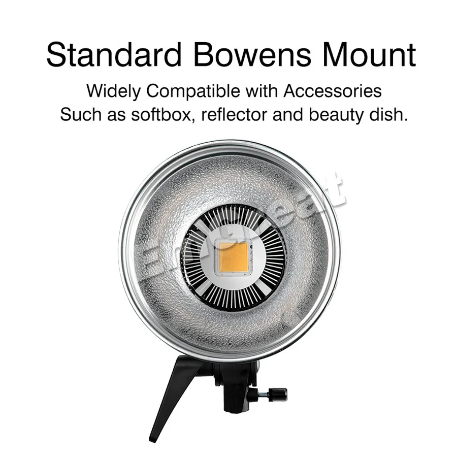  Godox SL60W Led Video Light 5600K 60W CRI 95+ Bowens Mount with Remote Controll & BD-04 Barn Door H - 32989759431