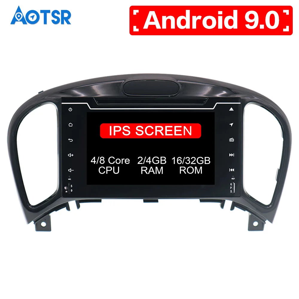 Excellent IPS In Dash 2 Din Android 9.0 px5 Car Stereo GPS For Nissan Juke Infiniti ESQ Auto Radio FM RDS WiFi BT Navigation 4GB 32GB DSP 0