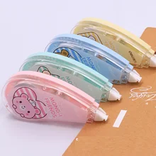 1 шт. 5 мм x 8 м коррекционная лента Corretivo Escolar Fita мультфильм консилер школьная лента 4 цвета Deli 7207