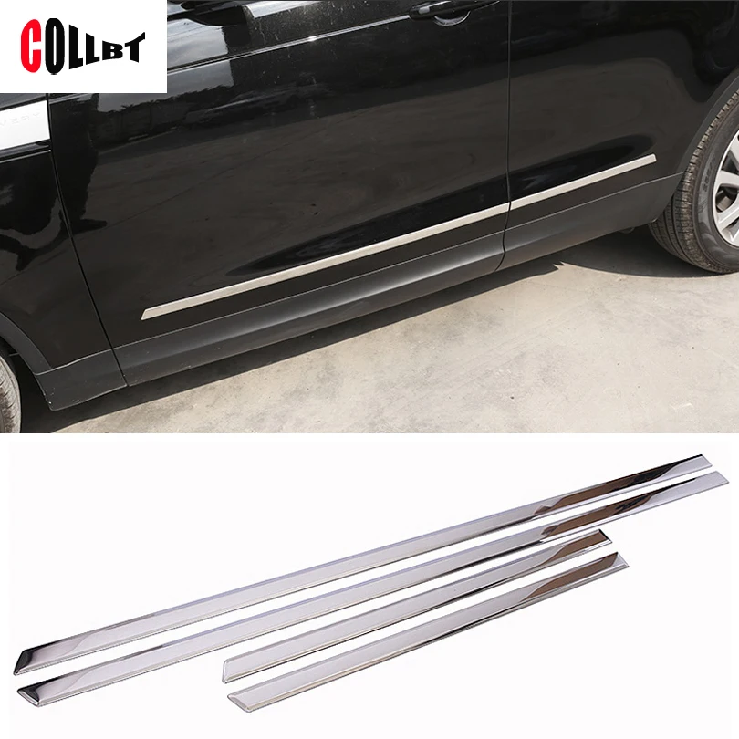 304 Stainless Steel Side Door Molding Trim Decoration Sticker For Land