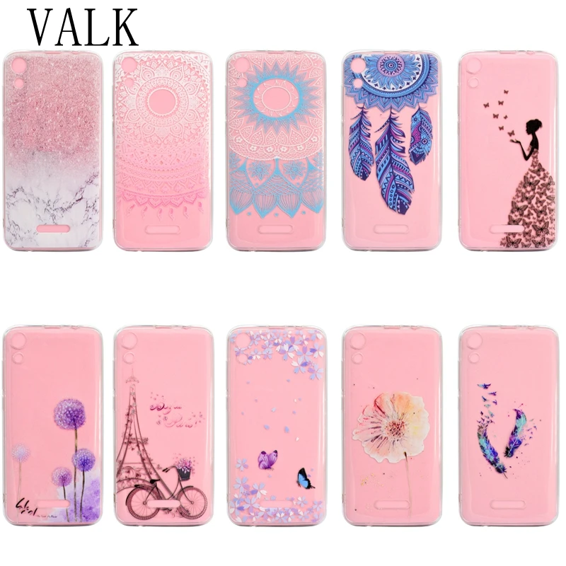 Валк Coque Wiko Ленни 4 Чехол чехол силиконовый Прохладный картина прозрачный для Lenny4