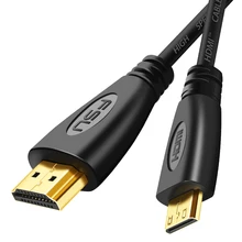 HDMI к Mini HDMI для планшетов DVD Gold PlatedPlug Male-Male HDMI кабель 1,4 версии 1080p 3D 1 м, 1,5 м, 2 м, 3M высокоскоростной