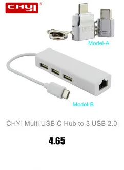 CHYI Milti USB 3,0 концентратор комбинированный высокоскоростной 3 порта USB hab сплиттер адаптер с SD/TF кардридер для Macbook компьютерные аксессуары