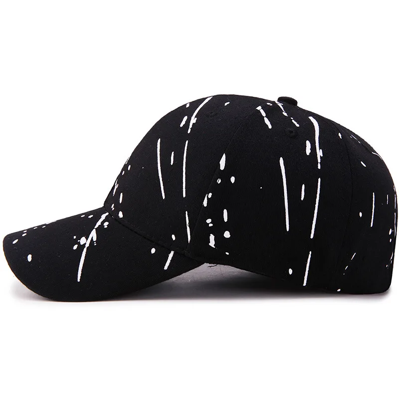 Men Women Printing Raindrops Golf Sunshade Baseball Hat Outdoor Sport Sunscreen Cap Hip-Hop Adjustable Cotton Fishing Hat P29 3