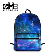 Galaxy Star Universe Space Cotton Laptop Computer Backpack Kids School Bags