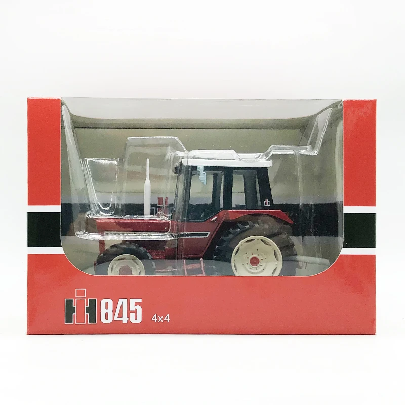 diecast 132 farm tractor model accessories red metal harvester model toy collection gift kids toys tractor toy suit (3)