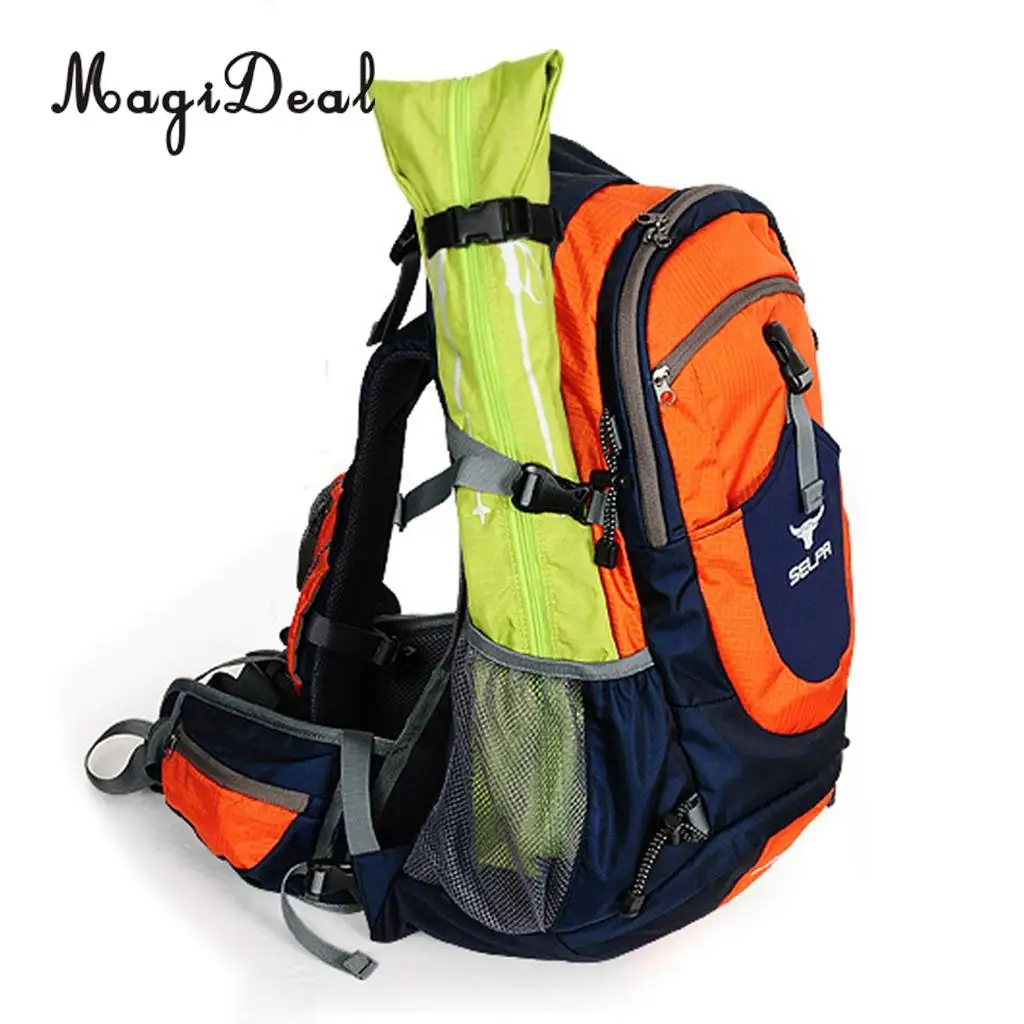 MagiDeal Oxford Hiking Stick Carry Bag Waterproof Trekking Crutch Storage Case Walking Pole Bag