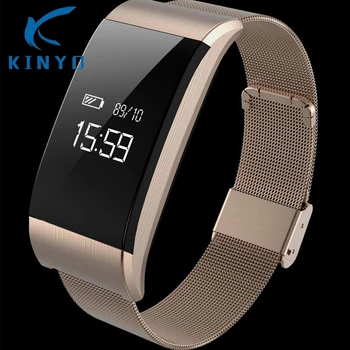 

2018 New Smart band Wristband Blood Pressure Monitoring Alarm clock Remote camera Light Weight smart bracelet pk xioami band 3