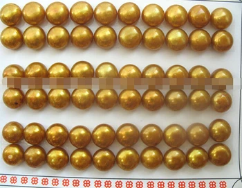 

xd j00414 30pairs freshwater pearl brown 8-8.5mm coin