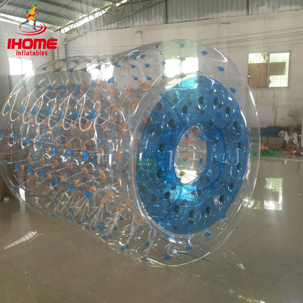 JIA INF High quality 0.8mm PVC inflatable water roller inflatable