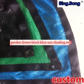 

custom sun shading net garden Green black blue gardening HDPE Sun network cloth shade sail canopy car cover tents awning toldos