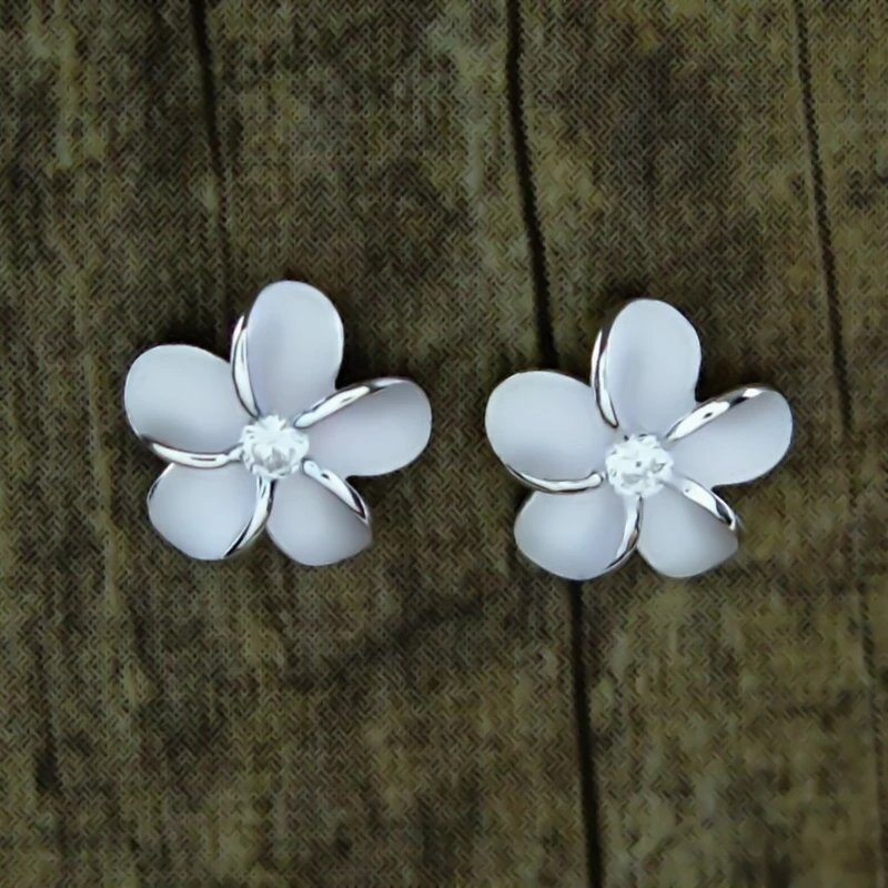Hawaiian-Jewelry-925-Sterling-Silver-Plumeria-Hawaii-Flowers