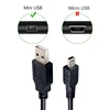 Mini USB 2.0 Cable  5Pin Mini USB to USB Fast Data Charger Cables for MP3 MP4 Player Car DVR GPS Digital Camera HDD Smart TV ► Photo 3/6